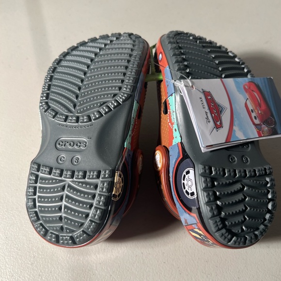 Crocs Cars MATER Classic Clog Toddler TD Sizes c8 c9 c10 209374-0DA BRAND NEW - Picture 8 of 15
